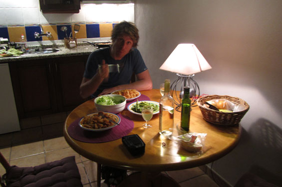 večerja los quemados